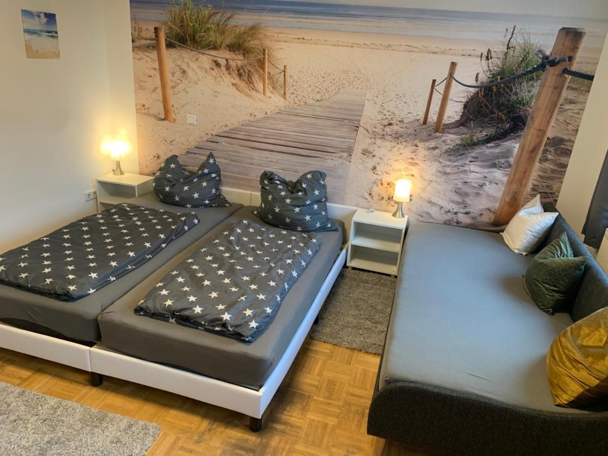 Mainpark Apartment 4 Schlafzimmer Bis Zu 10 Personen Direkt Ueber Aschaffapartment Bei Aschaffenburg Mainaschaff المظهر الخارجي الصورة